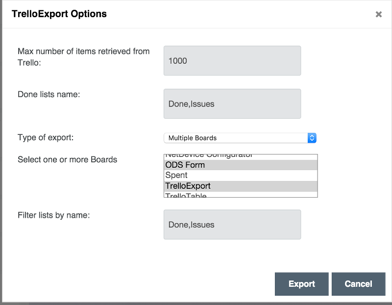 Multiple done prefix